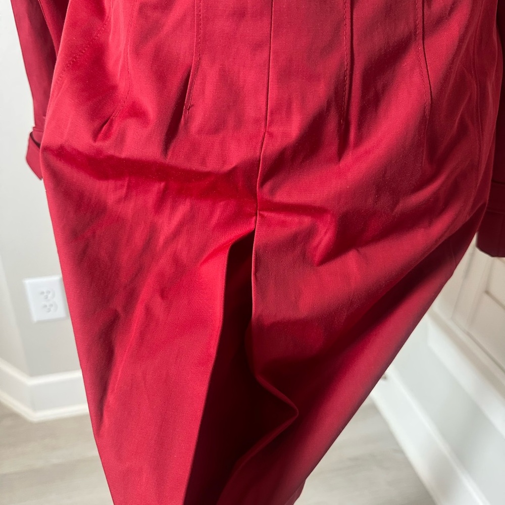 Michael kors Women's Red Button-Up Coat - Picture 10 of 13